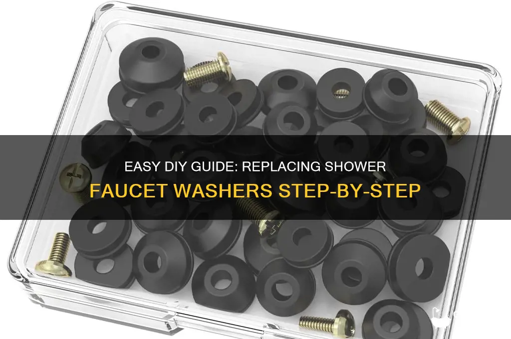 how to replace shower faucet washers