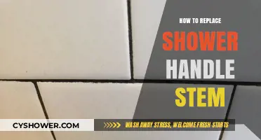 Easy DIY Guide: Replacing Your Shower Handle Stem Step-by-Step