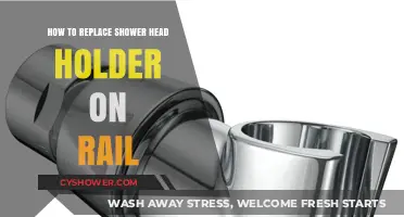 Easy DIY Guide: Replacing Your Shower Head Holder on Rail
