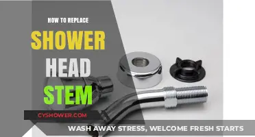 Easy DIY Guide: Replacing Your Shower Head Stem Step-by-Step