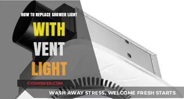 Upgrade Your Bathroom: Replace Shower Light with Vent Light Easily
