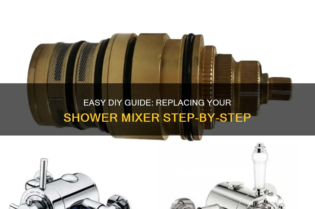 how to replace shower mixer