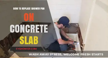 Replacing a Shower Pan on Concrete Slab: Step-by-Step Guide