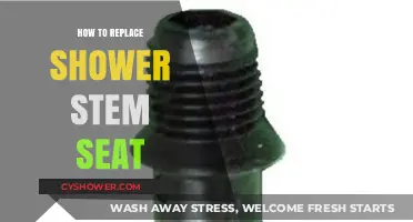 Easy DIY Guide: Replacing Your Shower Stem Seat Step-by-Step