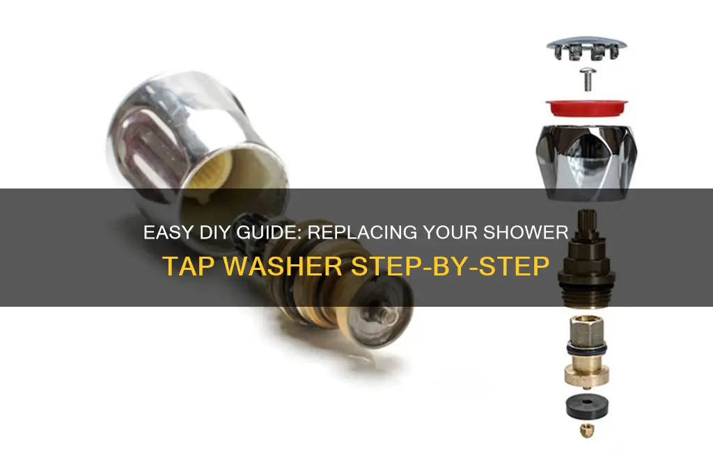 how to replace shower tap washer