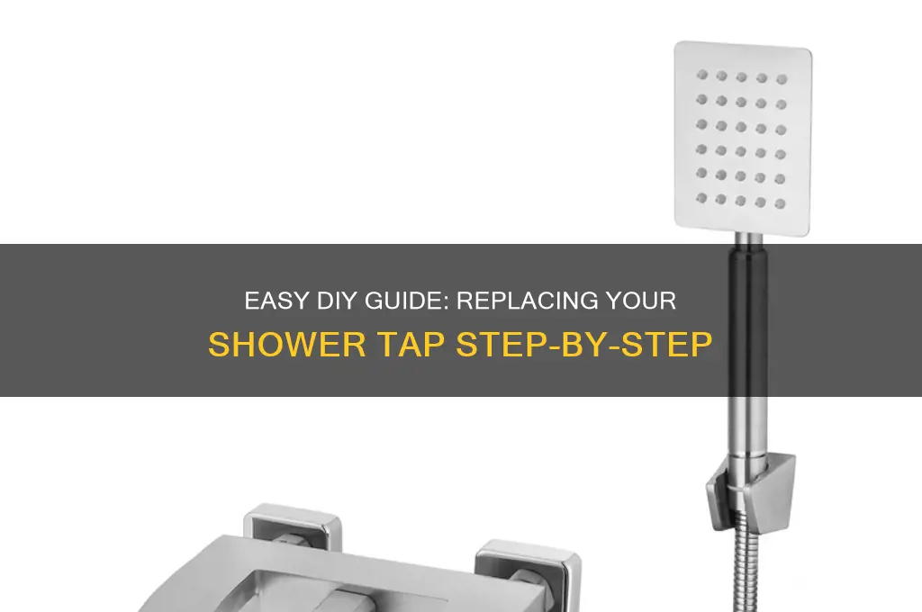 how to replace shower tap