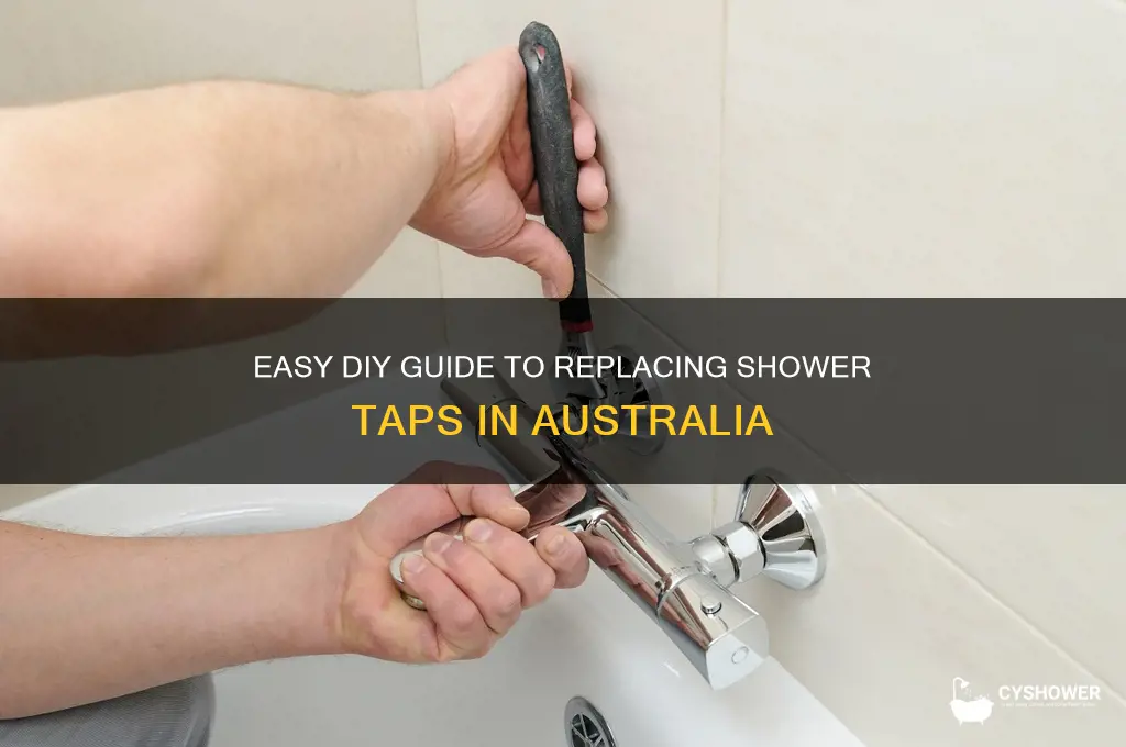 how to replace shower taps australia