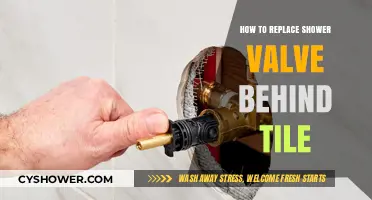 Replacing a Shower Valve Behind Tile: A Step-by-Step DIY Guide