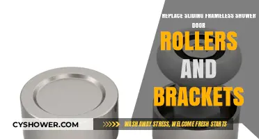 DIY Guide: Replacing Frameless Shower Door Rollers and Brackets Easily