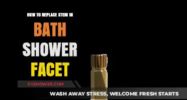 Easy DIY Guide: Replacing Your Bath Shower Faucet Stem