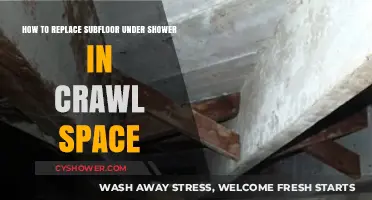 Replacing Subfloor Under Shower in Crawl Space: A Step-by-Step Guide