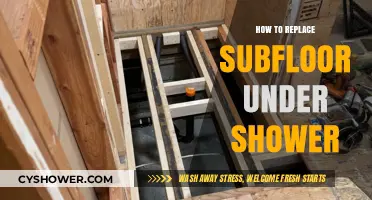 Step-by-Step Guide: Replacing Subfloor Under Shower for a Sturdy Base
