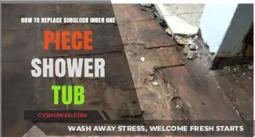 Easy Steps to Replace Subfloor Under a One-Piece Shower Tub