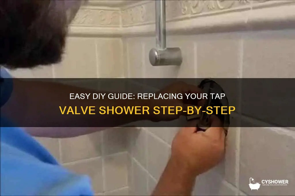 how to replace tap valve shower