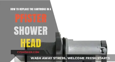 Easy Pfister Shower Head Cartridge Replacement Guide: DIY Steps