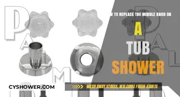 Easy DIY Guide: Replacing Your Tub Shower's Middle Knob