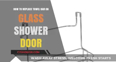 Easy Steps to Replace a Towel Bar on Glass Shower Doors