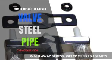 DIY Guide: Replacing Tub Shower Valve in Steel Pipes Easily