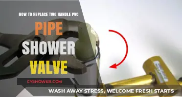DIY Guide: Replacing a Two-Handle PVC Shower Valve Easily