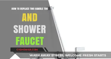 Easy DIY Guide: Replacing Two-Handle Tub and Shower Faucets