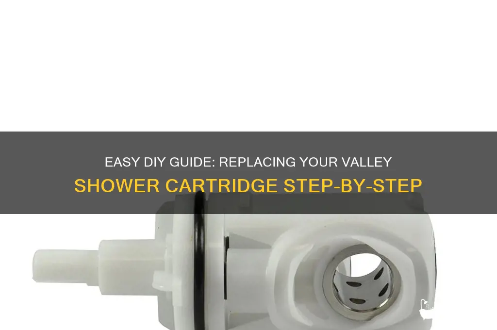 how to replace valley shower cartridge