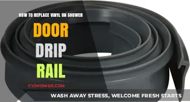 Easy DIY Guide: Replacing Vinyl on Shower Door Drip Rail