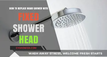 Upgrade Your Shower: Easy Steps to Replace Wand with Fixed Head
