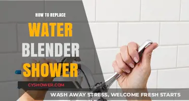 Easy DIY Guide to Replacing Your Water Blender Shower Head