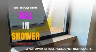 Step-by-Step Guide to Replacing a Shower Window Sill Easily