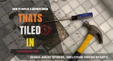 Replacing a Tiled Shower Drain: Step-by-Step DIY Guide