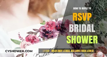Perfect RSVP Responses for a Bridal Shower: Etiquette and Tips
