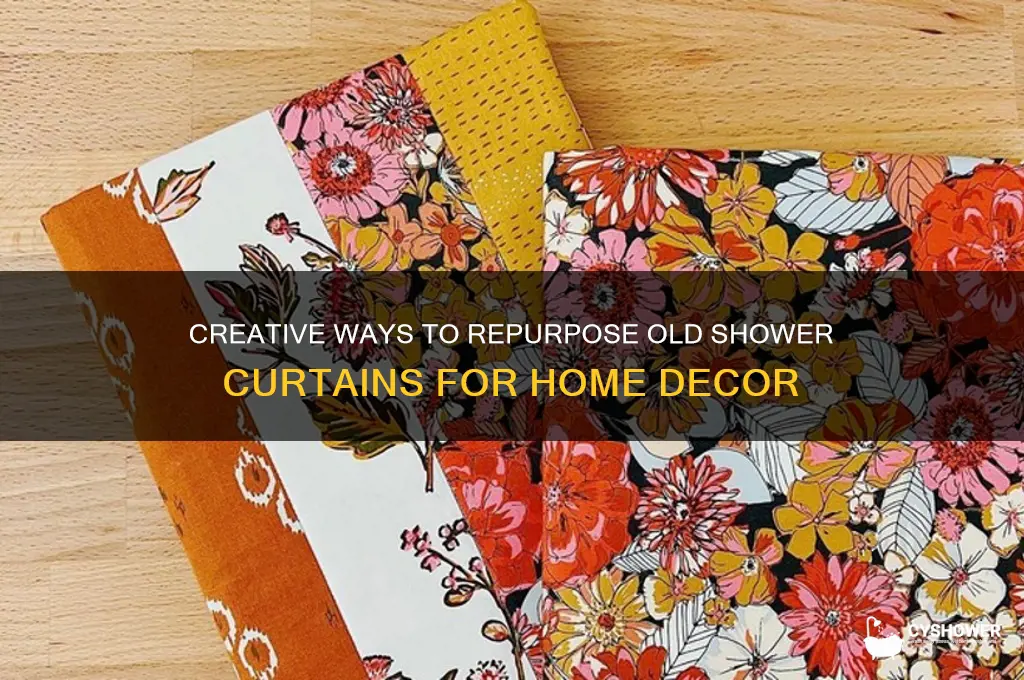 how to repurpose a shower curtain