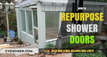 Creative Ways to Repurpose Old Shower Doors for Home Projects