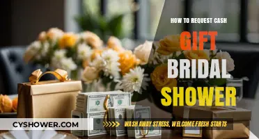 Tactful Tips for Requesting Cash Gifts at Your Bridal Shower