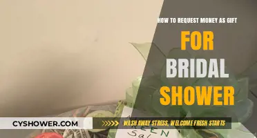 Tactful Ways to Ask for Cash Gifts at Your Bridal Shower