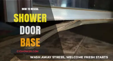 Easy Steps to Reseal Your Shower Door Base Effectively