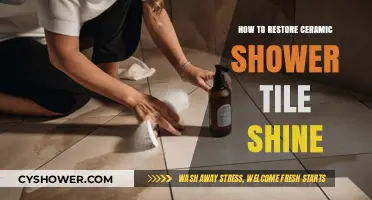 Revive Your Shower: Simple Steps to Restore Ceramic Tile Shine
