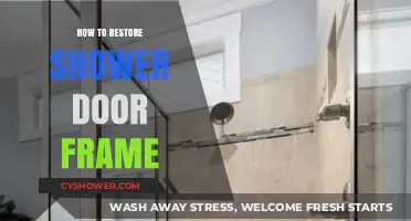 Revive Your Shower Door Frame: Easy Restoration Tips and Tricks