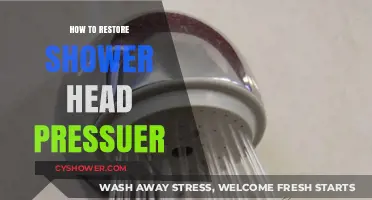 Revive Your Shower: Simple Steps to Restore Water Pressure