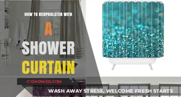 Creative Reupholstery: Transform Furniture Using a Shower Curtain