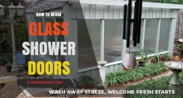 Creative Ways to Repurpose Old Glass Shower Doors for Home Projects