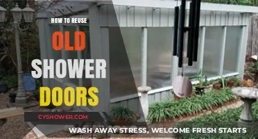 Creative Ways to Repurpose Old Shower Doors for Home Projects
