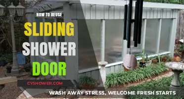Creative Ways to Repurpose Your Old Sliding Shower Door