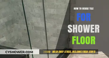 Creative Ways to Reuse Tile for a Stunning Shower Floor