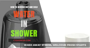 Easy Fix: Reversing Hot and Cold Water in Your Shower