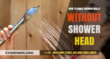 Easy Shower Wall Rinsing: No Shower Head Required Tips