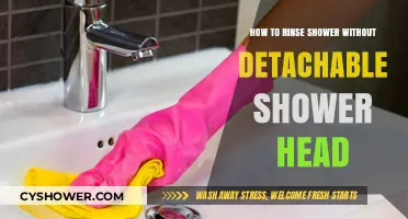 Easy Shower Rinse Tips: Cleaning Without a Detachable Shower Head