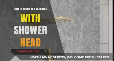 Mastering Rain Head Rough-In: Shower Head Installation Guide