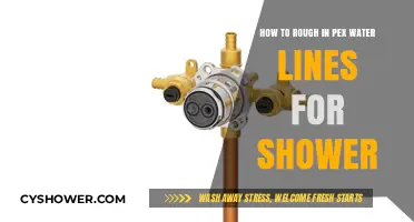Roughing In PEX Water Lines for Showers: A Step-by-Step Guide