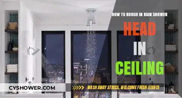 Ceiling Rain Shower Head Rough-In Guide: Step-by-Step Installation Tips